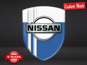 Nissan Etiqueta Impermeable Profesional Resistente Minimalista